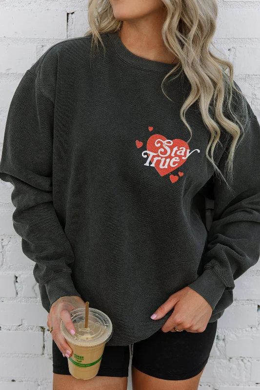 Year-End Clearance Stay True to Your Heart Sweatshirt