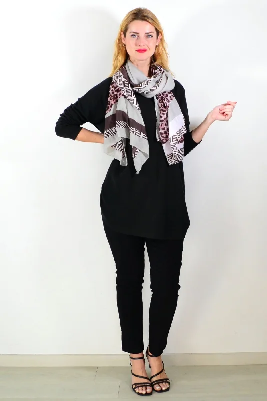 Massive Deal Black Winter Warm Tunic Top