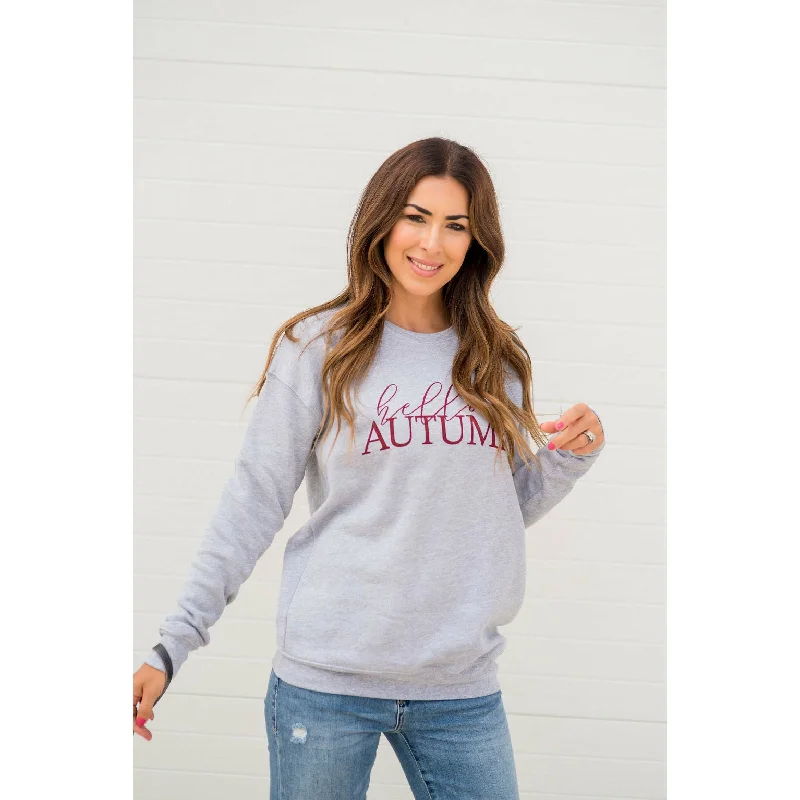 Quick Sale Hello Autumn Crewneck