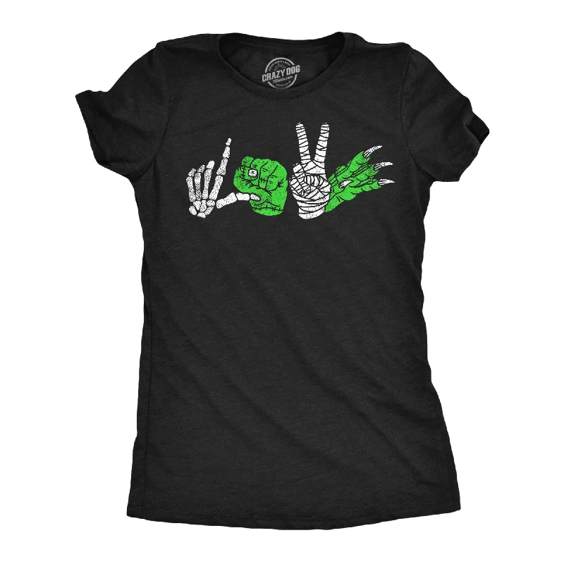 Hurry Up Love Monster Hands Women's T Shirt