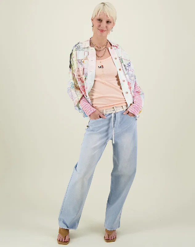 Weekend Deals to Make You Smile Elsie Denim Straight Leg Pants