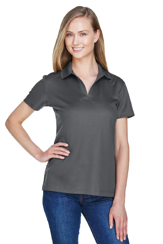 Midnight Sale Devon & Jones Womens CrownLux Performance Moisture Wicking Short Sleeve Polo Shirt - Graphite Grey Midnight Sale Devon & Jones Womens CrownLux Performance Moisture Wicking Short Sleeve Polo Shirt - Graphite Grey