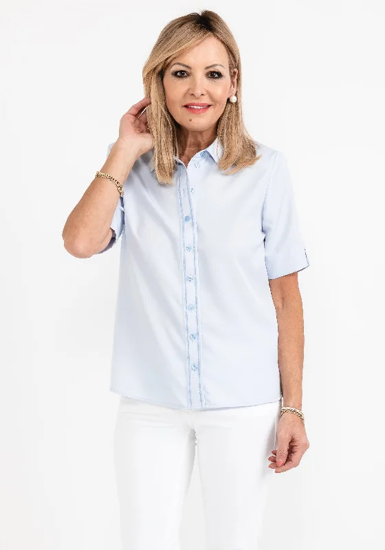 The Best Prices ERFO Short Sleeve Light Shirt, Light Blue