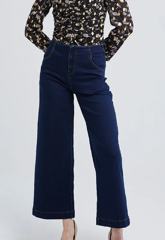 Weekend Specials Just for You High-waist Wide Flare Jeans
