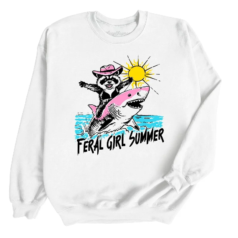 Weekend Bargains to Grab Feral Girl Summer Sweatshirt