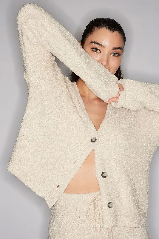 Steals and Deals Luna Mellow Cropped Cardigan