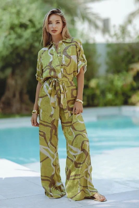 Weekend Deals That Thrill KELLY PANTS - SAFARI MIRAGE
