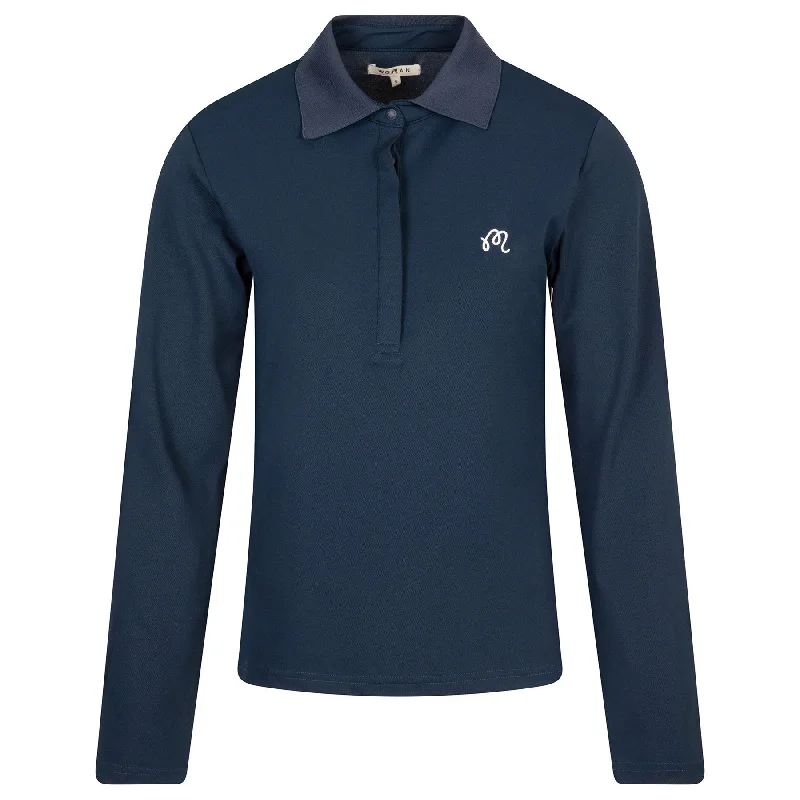 Online Deal Womens Venus LS Polo Pageant Blue - 2025