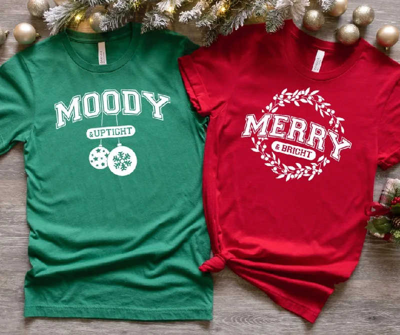 Steal Deal PREORDER: Matching Merry and Moody Graphic Tee