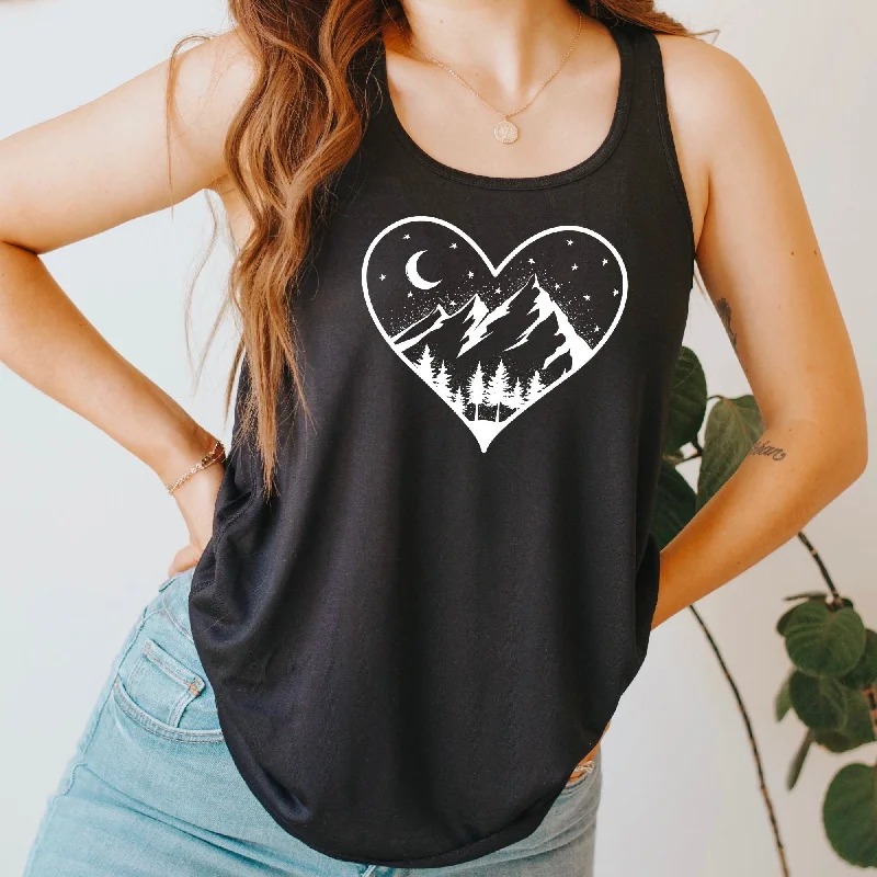 Special Savings Mountain Heart Tank Top