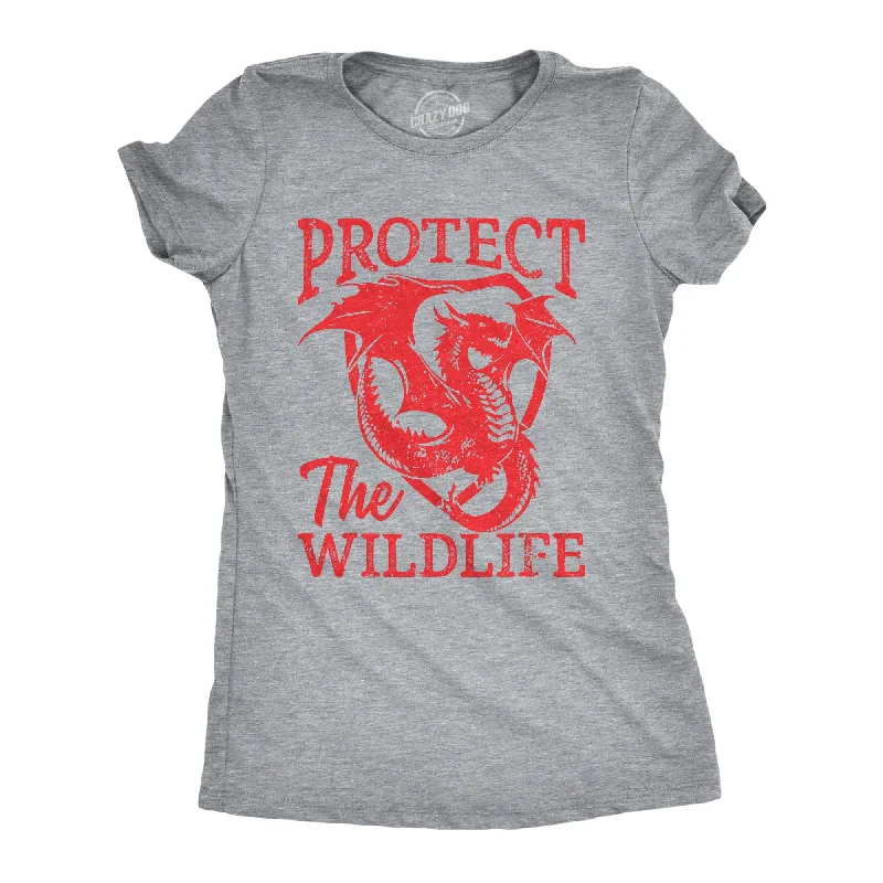 Clearance Items Protect The Wildlife Dragon Women's T Shirt