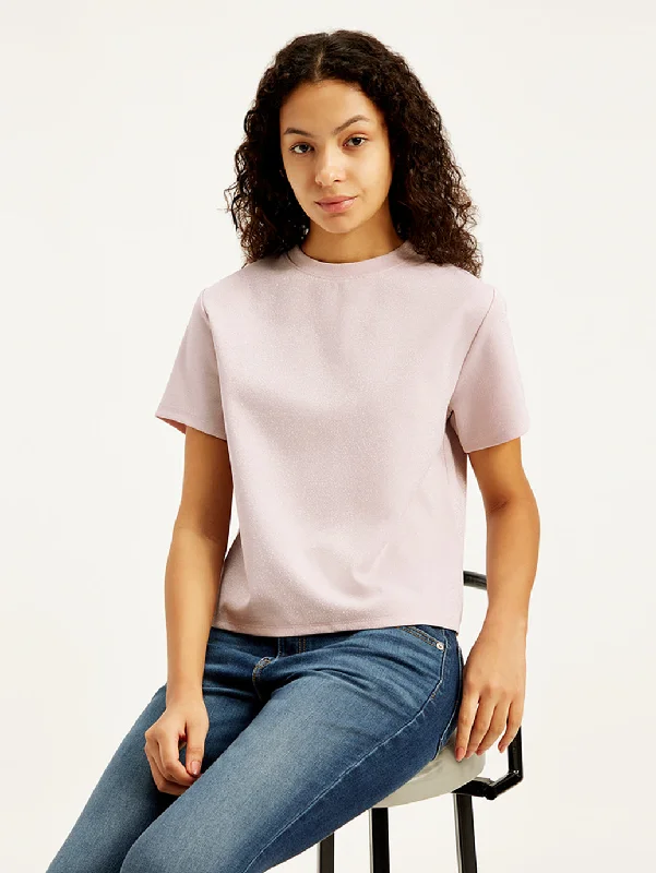New Arrival Women's Embellished Regular Fit T-Shirt