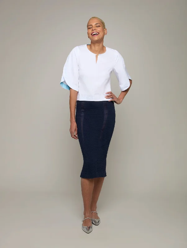 Weekend Deal PRISMATOID | Overlap Sleeve Blouse