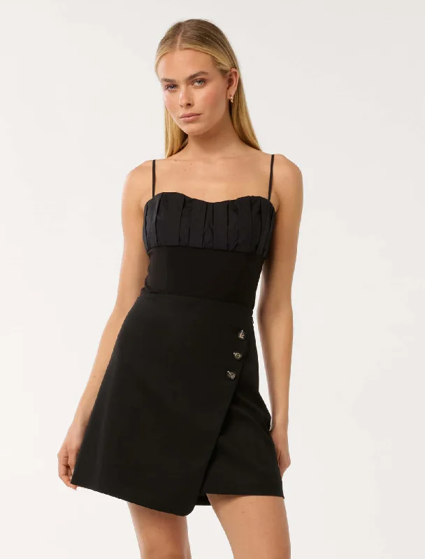Online Only Rochelle Ruched Panel Top