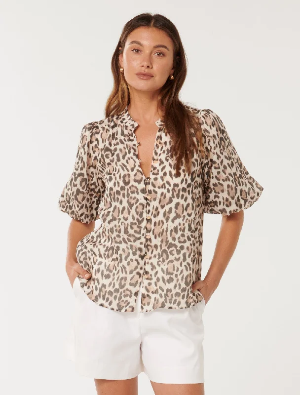 One-DAY Sale Paloma Puff Sleeve Blouse