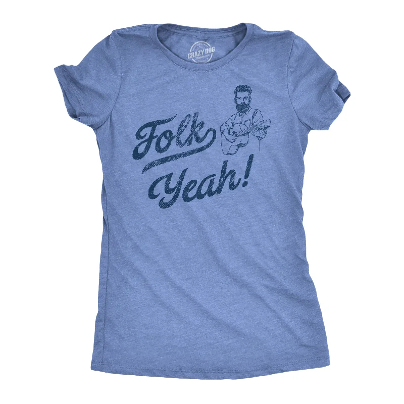 Deal Explosion Folk Yeah Women's T Shirt