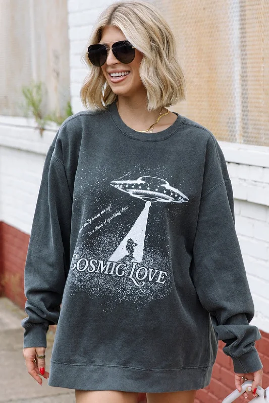Weekend Offers That Tempt Cosmic Love Sweatshirt
