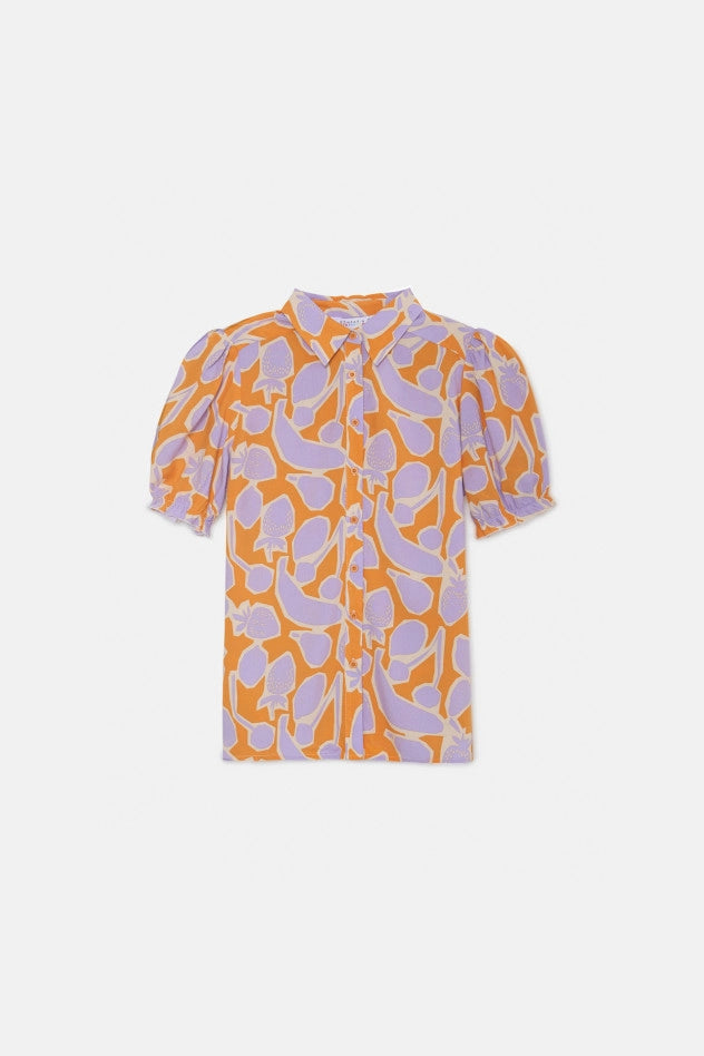 Special Discount Compania Fantastica Fruit Print Short-Sleeve Shirt