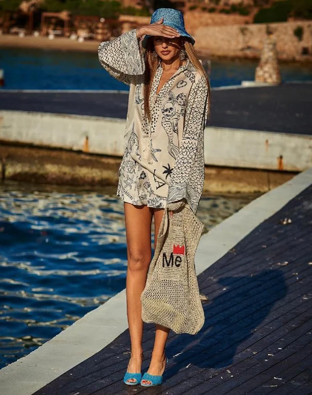 Don't Wait Camilla Mermaid Shorts