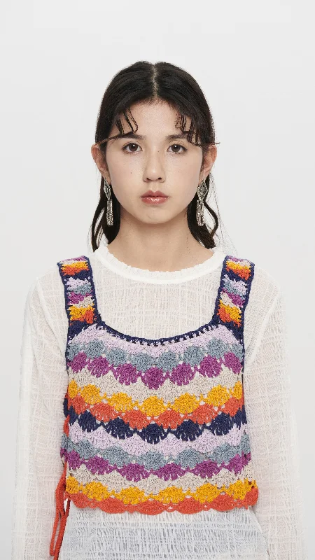 Weekend Discounts to Enjoy Hand Crochet Vest Top