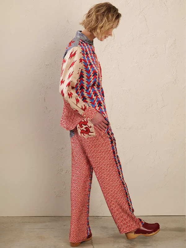 Savings Bonanza Marilyn Folk Pop Printed Pants