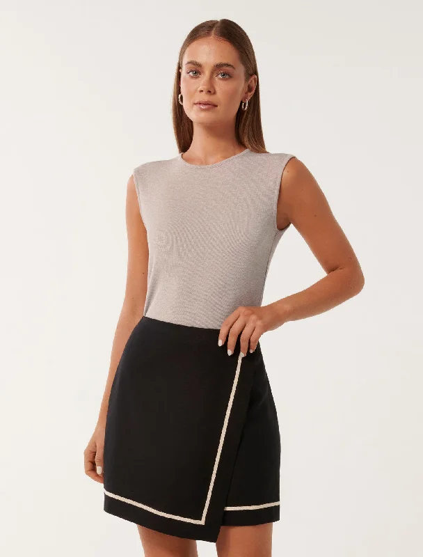 Weekend Discounts to Relish Mara Crew Neck Tank Top
