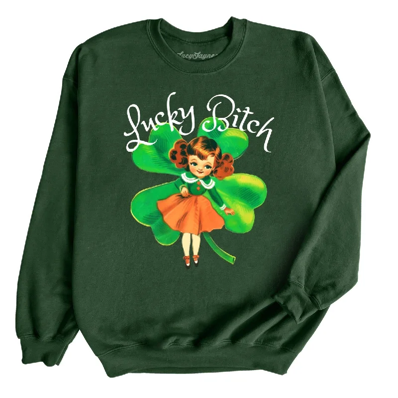 Weekend Savings Delight Lucky Bitch - Sweatshirt