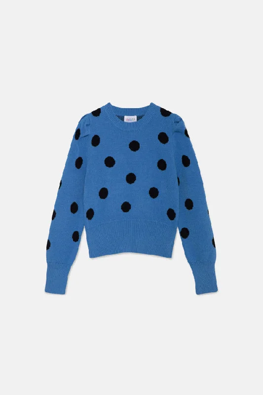 New Markdowns Compania Fantastica Short Blue Polka Dot Jersey