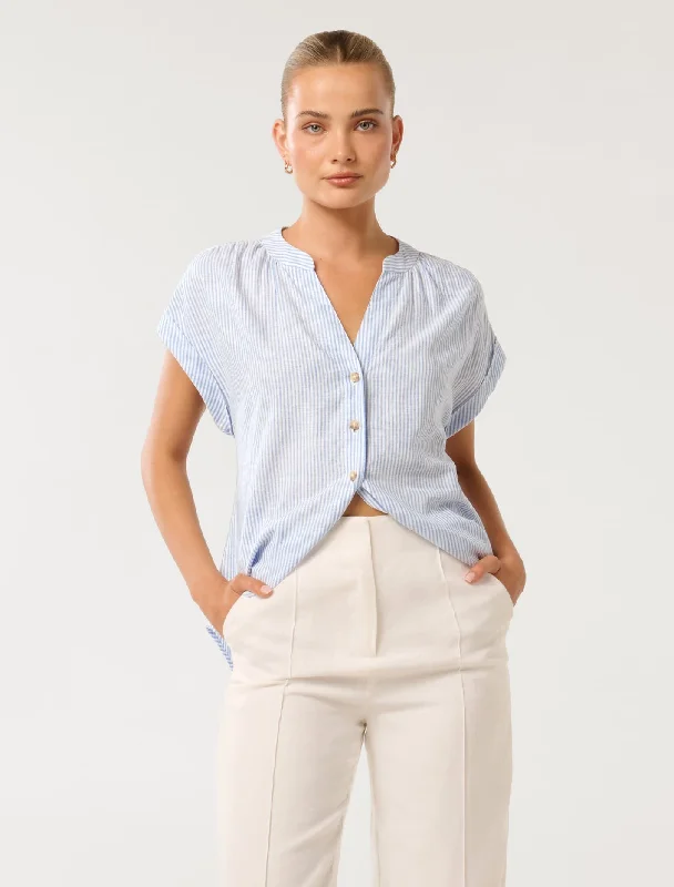 Special Discount Leoni Button Through Blouse