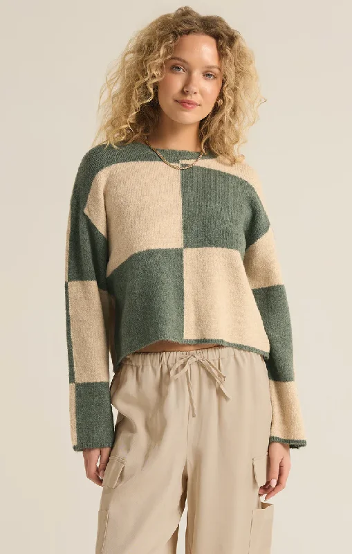 Super Bargain Rosi Blocked Sweater