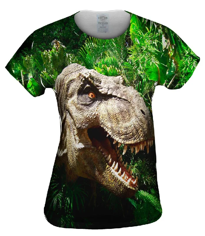 Super Savings T Rex Within Leaves Face
