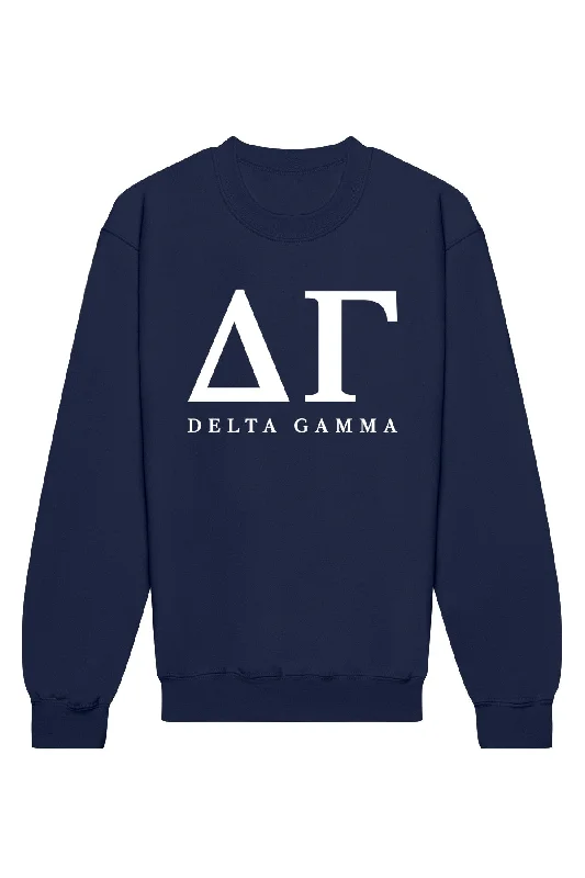 Best Seller Delta Gamma Letters Crewneck Sweatshirt