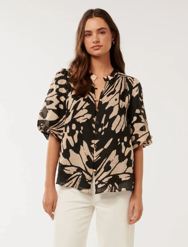 Bargain Alert Paloma Puff Sleeve Blouse