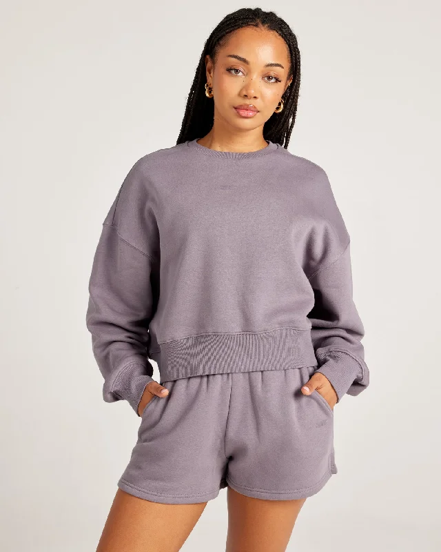 Unbeatable Prices Omni Relaxed Crewneck - Haze
